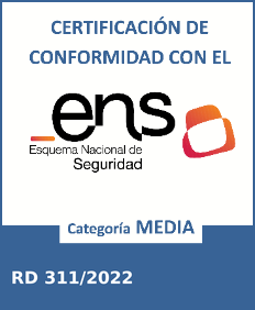Certificación de conformidad con el Esquema Nacional de Seguridad, Categoría Media